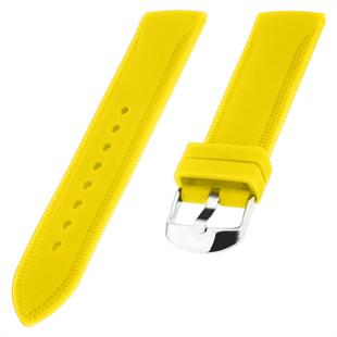 Cobra S01A18-Y Sarı Silikon Saat Kordonu