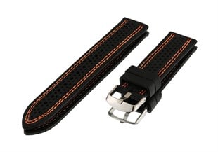 Cobra S01A30-BT Siyah Silikon Saat Kordonu