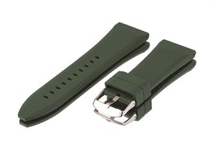 Cobra S01A36-DG Koyu Yeşil Silikon Saat Kordonu