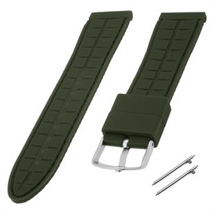 Cobra S01A50-DG Haki Silikon Saat Kordonu
