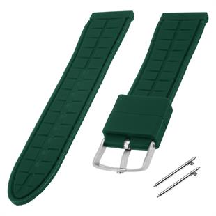 Cobra S01A50-G Yeşil Silikon Saat Kordonu