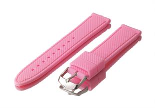 Cobra S01A50-P Pembe Silikon Saat Kordonu