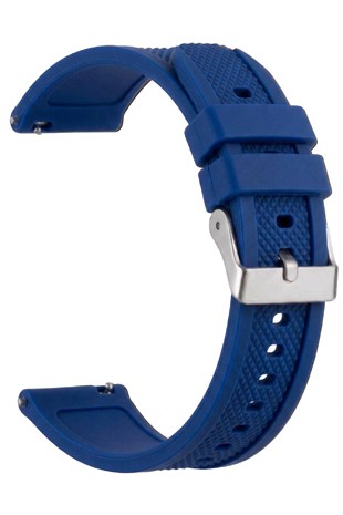 Cobra S01A52-L Lacivert Silikon Saat Kordonu
