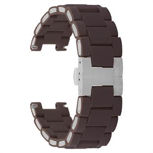 Emporio Armani AR5890 Uyumlu SM18EA-K Kahve Silikon Saat Kordonu 