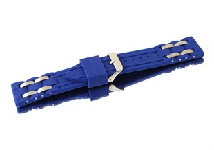 Guess GUW0366G2 Modeli Uyumlu 24x22mm Kauçuk Saat Kordonu R14GSS-L