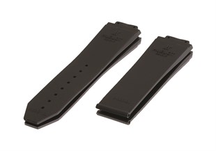 HUBLOT Modellere Uyumlu 17x25x22mm Silikon Saat Kordonu H37HBC-B