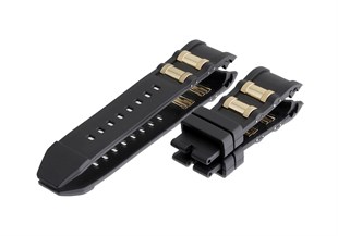 INVICTA 111880 Modeliyle Uyumlu 26x24mm Silikon Saat Kordonu S01INVRD-BG