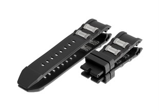 INVICTA 111880 Modeliyle Uyumlu 26x24mm Silikon Saat Kordonu S01INVRD-BS