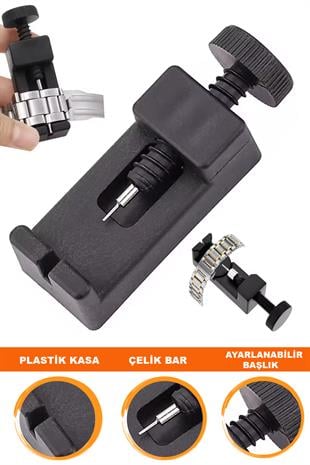 Metal Saat Kordonu Bakla Kısaltma Kordon Boy Küçültme Pim Sökme Aparatı