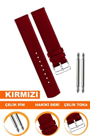 MICHAEL KORS Modellerine Uyumlu Hakiki Deri Saat Kordonu L04MK-R