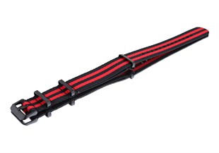 Cobra Paraşüt Kumaş N39XWDB-BR Nato Saat Kordonu
