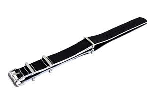 Cobra Paraşüt Kumaş Nato Saat Kordonu N39XWDS-BW