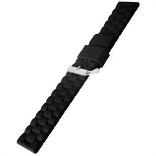 Cobra R14088-B Bakla Desen Kauçuk Saat Kordonu