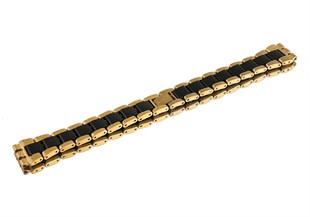 SWATCH Irony Yellow Pearl Black Model Uyumlu 17mm Metal Saat Kordonu YLG124G-BY