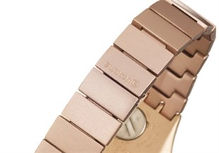 SWATCH Irony Silky Lustre Model Uyumlu 17mm Metal Saat Kordonu YLP7000AG-P
