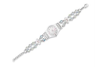 SWATCH First Romance Model Uyumlu 12mm Metal Saat Kordonu LK280G-G 
