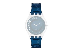 SWATCH Climber Flowerly Blue Model Uyumlu 16.5mm Metal Saat Kordonu SFK348AG-L