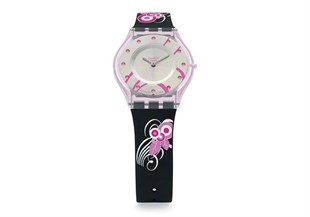 SWATCH Night Plants Model Uyumlu 16.5mm Silikon Saat Kordonu SFP109-B 