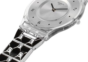 SWATCH Skin Elegantly Framed Model Uyumlu 12mm Orjinal Metal Saat Kordonu SFK367G-BG
