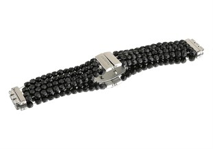 SWATCH Swatch Be Black Model Uyumlu 16mm Boncuklu Saat Kordonu SFZ116-B