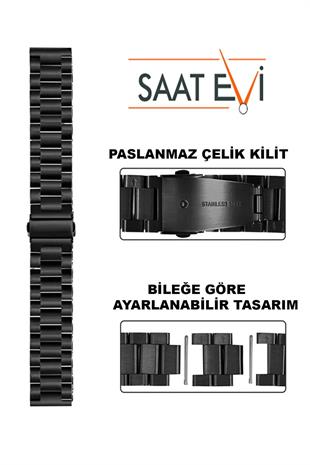 Xaomi Mi Watch S1-S2 Redmi Watch 5 Active-Lite Saat Uyumlu Dolgu Çelik Metal Saat Kordonu Kayışı