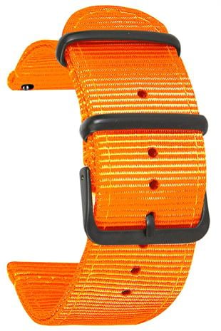 Xaomi Mi Watch S1-S2 Redmi Watch 5 Active-Lite Saat Uyumlu Tekstil Nato Kumaş Saat Kordonu Kayışı
