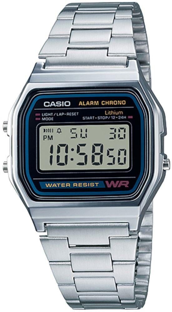 Casio A158WA-1DF Retro Dijital Unisex Kol Saati