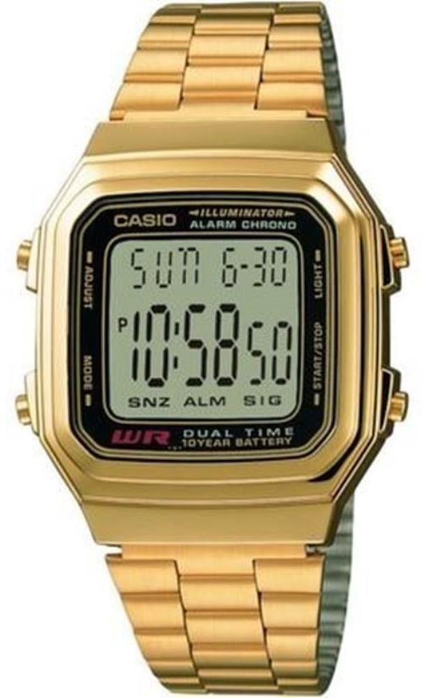 Casio A178WGA-1ADF Retro Dijital Kadın Kol Saati