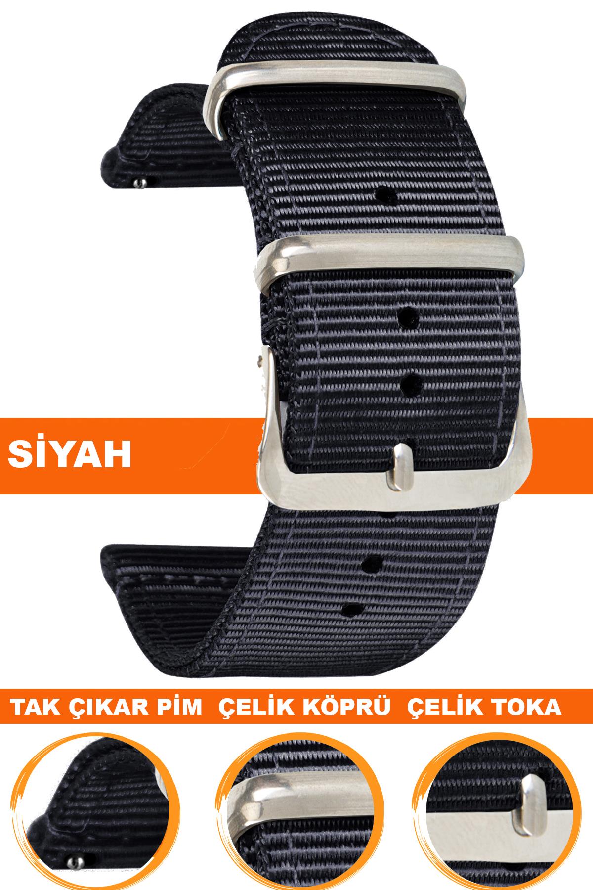 Cobra F39CLDS-B Tekstil Saat Kordonu