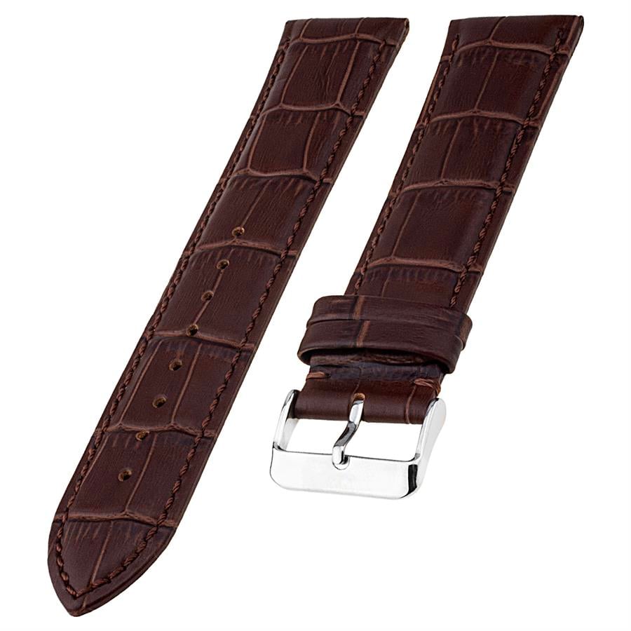 Cobra L04EV-K Krokodil Desen Hakiki Deri Saat Kordonu