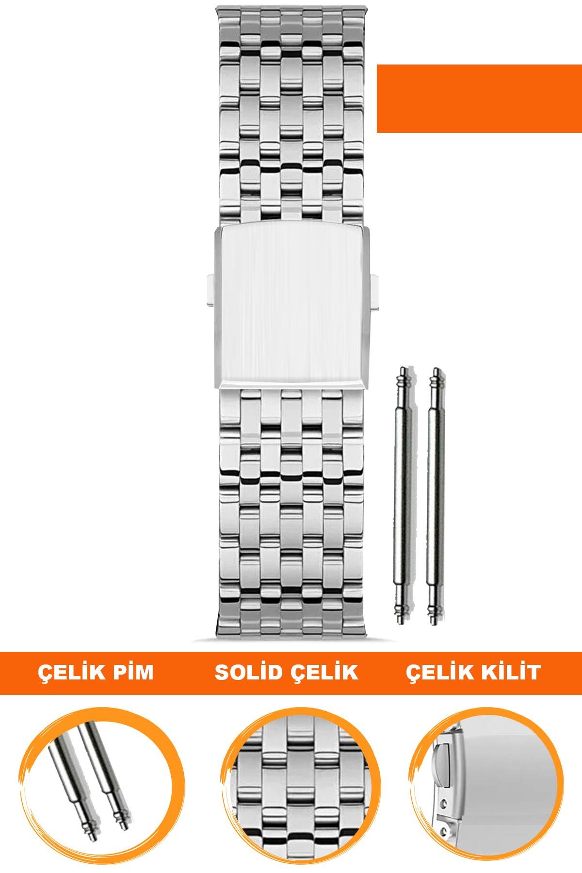 Cobra M16PD1-S Orjinal Paslanmaz Metal Saat Kordonu