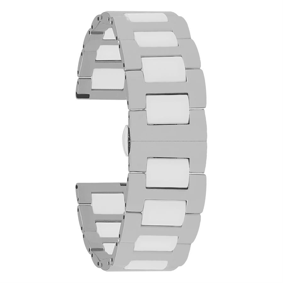 Cobra MS19GL-SW Orjinal Beyaz Seramik Metal Saat Kordonu