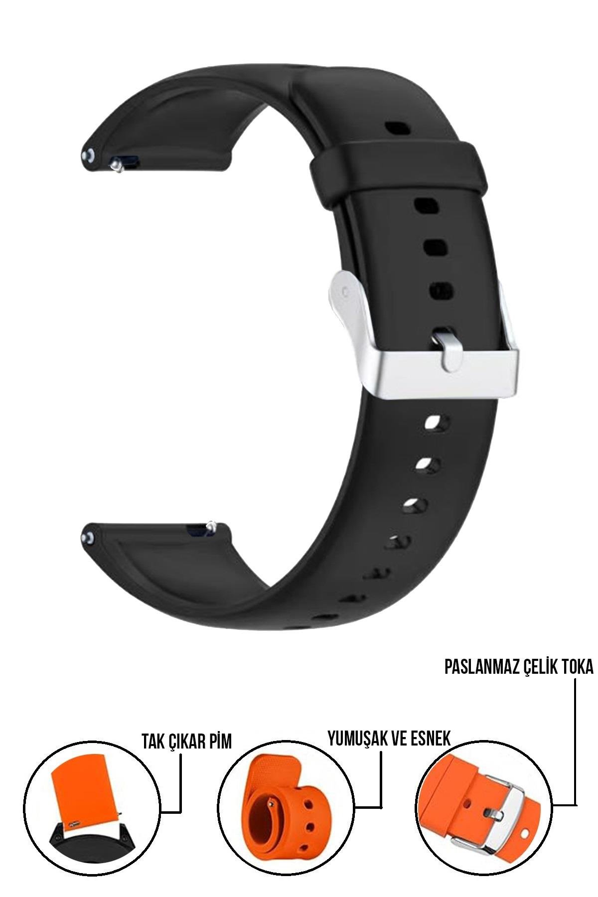 Huawei Watch Gt Gt2 Gt3 Gt4 Gt5 Uyumlu Silikon Saat Kordonu Kayışı