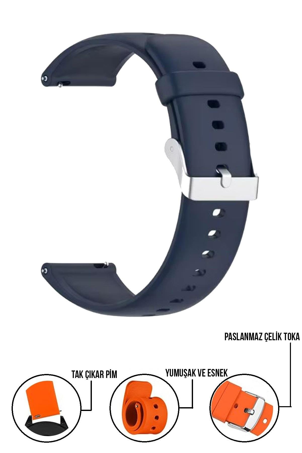 Huawei Watch Gt Gt2 Gt3 Gt4 Gt5 Uyumlu Silikon Saat Kordonu Kayışı