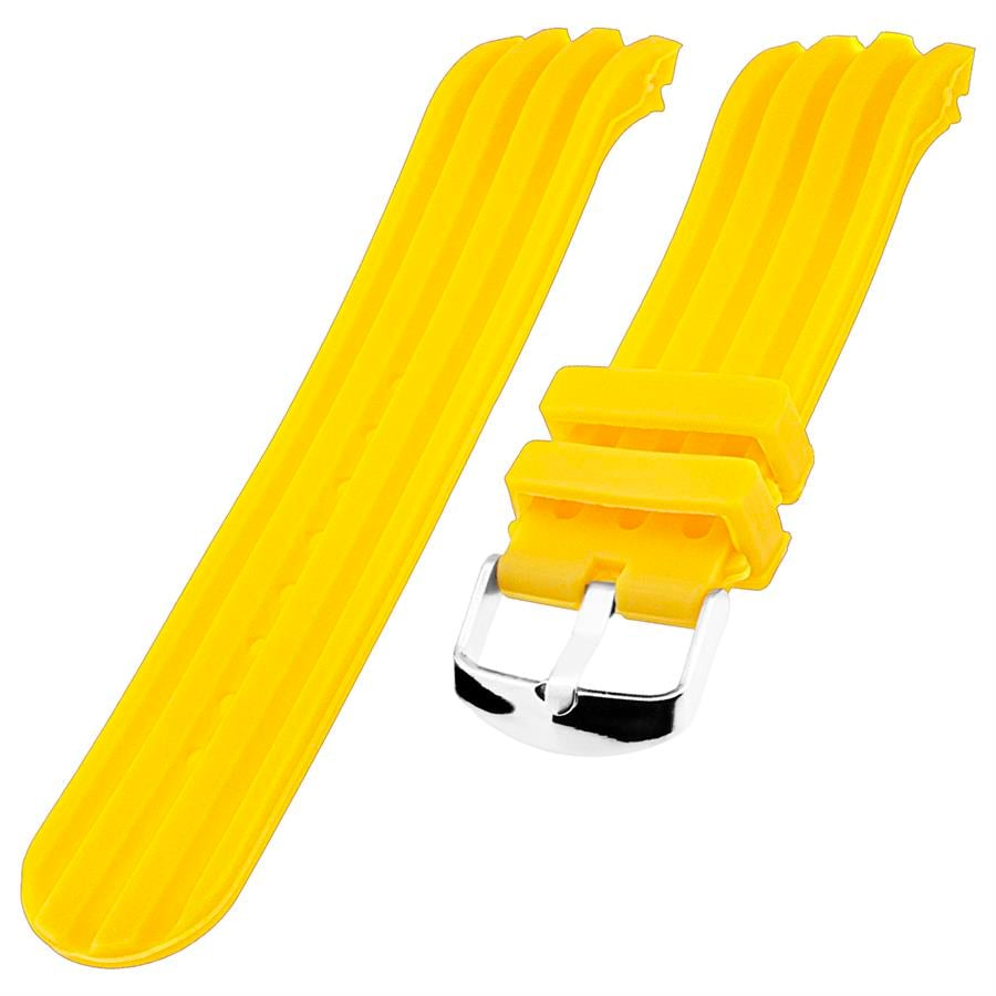 NAUTICA Modellere Uyumlu 24mm Silikon Saat Kordonu S01A2-Y