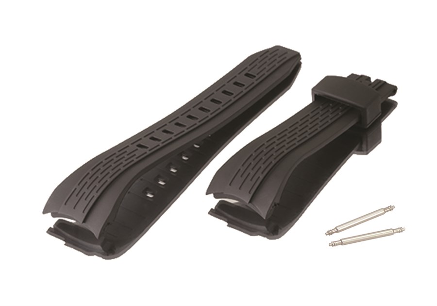 Seiko Lord Modeliyle Uyumlu 26x20mm Silikon Saat Kordonu S02SL-B 