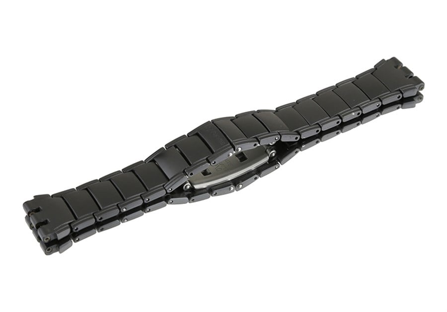 SWATCH Black Thought Model Uyumlu 17mm Metal Saat Kordonu YLB7000AG-B
