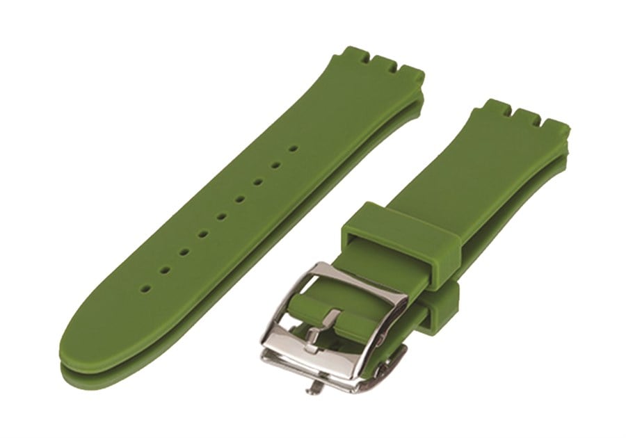 Swatch Modellere Uyumlu 17mm Silikon Saat Kordonu S01SW17-DG