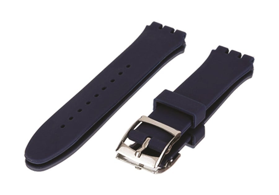 Swatch Modellere Uyumlu 19mm Silikon Saat Kordonu S01SW19-L
