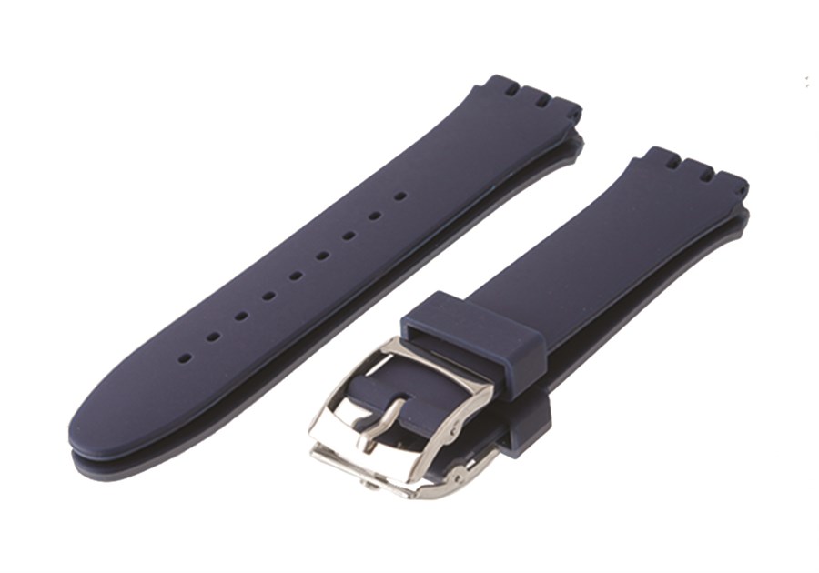 Swatch Modellere Uyumlu 19mm Silikon Saat Kordonu S01SW19-DM