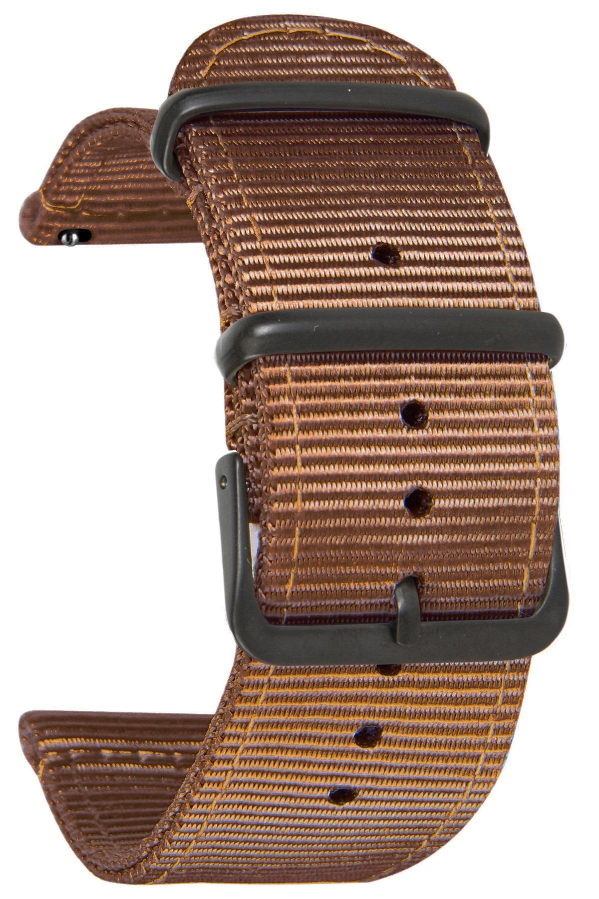 Xaomi Mi Watch S1-S2 Redmi Watch 5 Active-Lite Saat Uyumlu Tekstil Nato Kumaş Saat Kordonu Kayışı