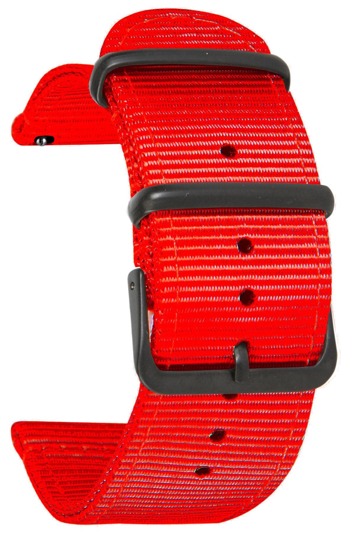 Xaomi Mi Watch S1-S2 Redmi Watch 5 Active-Lite Saat Uyumlu Tekstil Nato Kumaş Saat Kordonu Kayışı