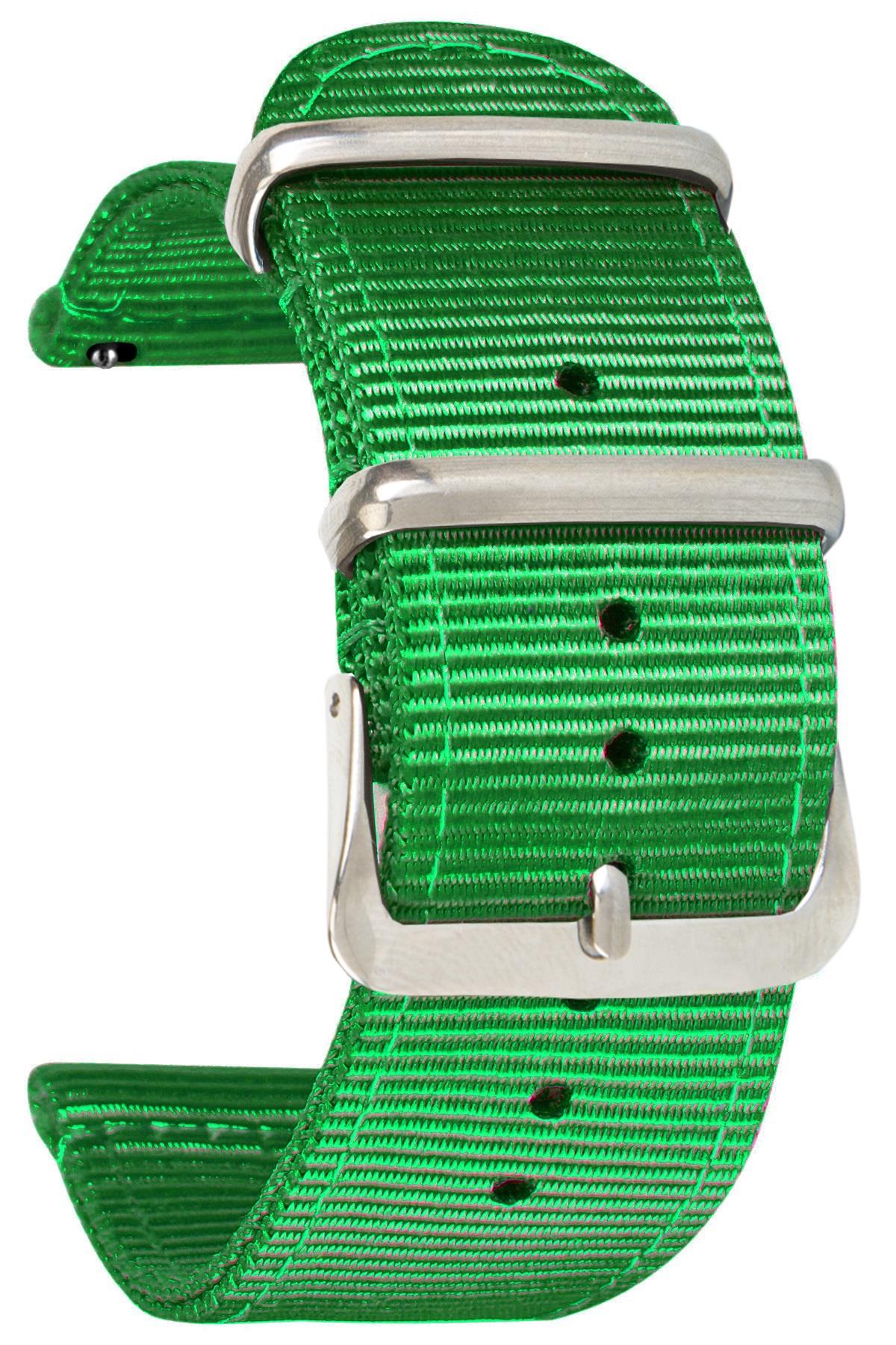 Xaomi Mi Watch S1-S2 Redmi Watch 5 Active-Lite Saat Uyumlu Tekstil Nato Kumaş Saat Kordonu Kayışı