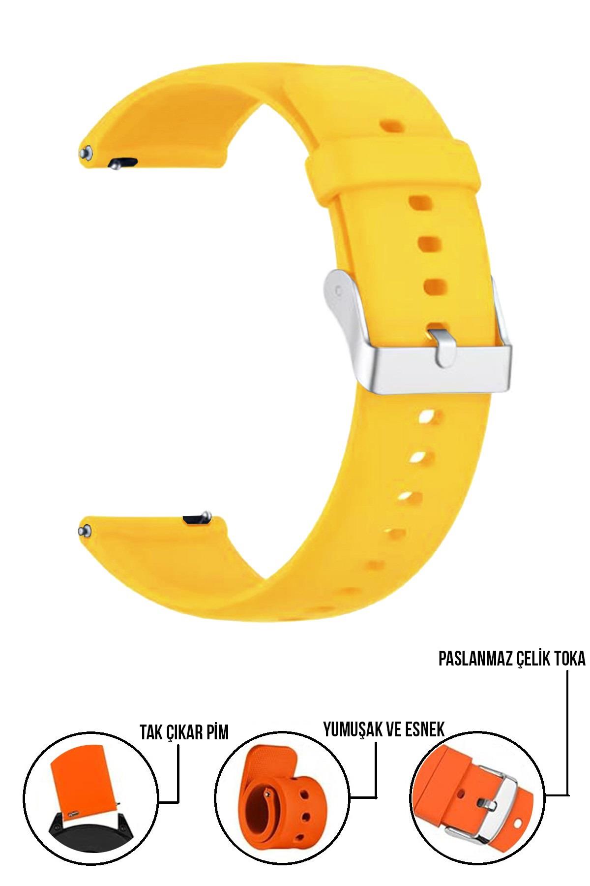 Xaomi Mi Watch S1-S2 Redmi Watch 5 Active-Lite Saat Uyumlu Silikon Saat Kordonu Kayışı