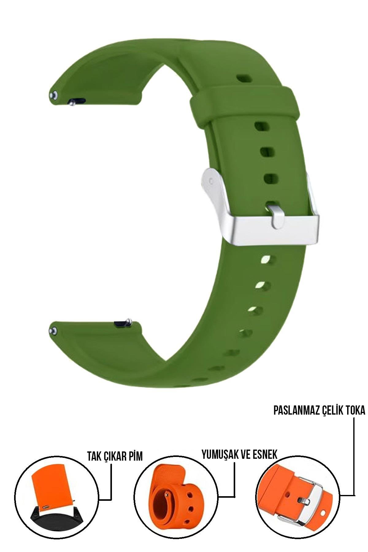 Xaomi Mi Watch S1-S2 Redmi Watch 5 Active-Lite Saat Uyumlu Silikon Saat Kordonu Kayışı