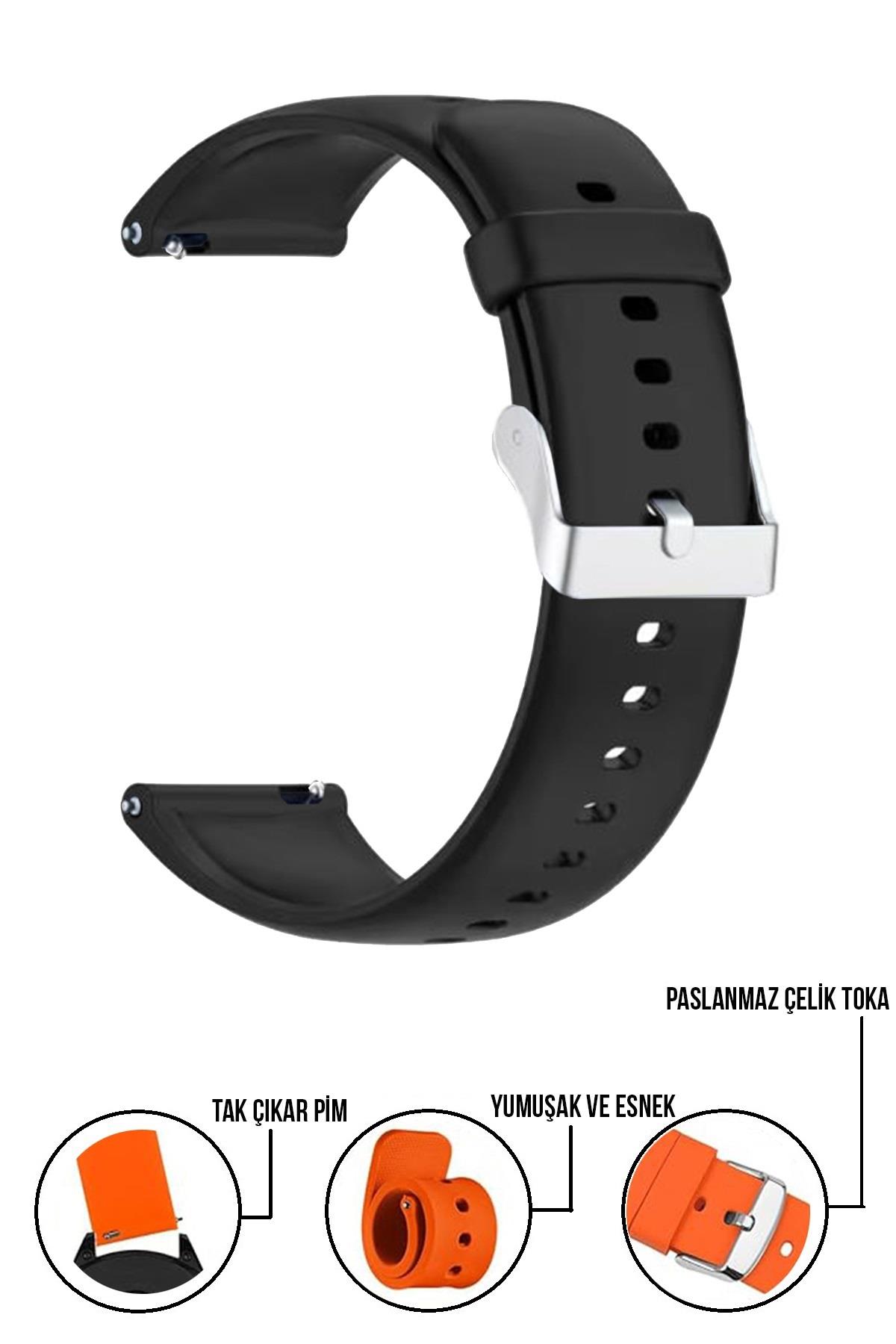 Xaomi Mi Watch S1-S2 Redmi Watch 5 Active-Lite Saat Uyumlu Silikon Saat Kordonu Kayışı