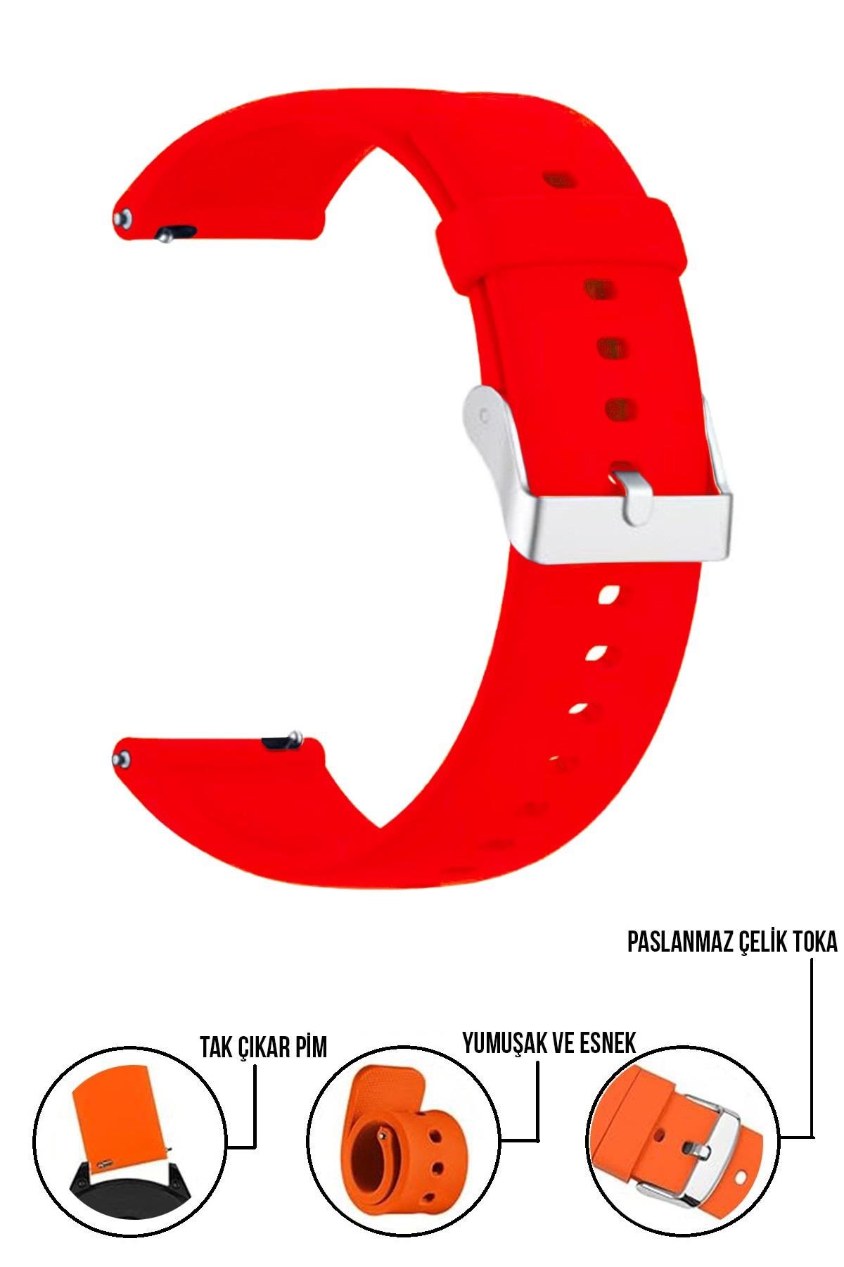 Xaomi Mi Watch S1-S2 Redmi Watch 5 Active-Lite Saat Uyumlu Silikon Saat Kordonu Kayışı