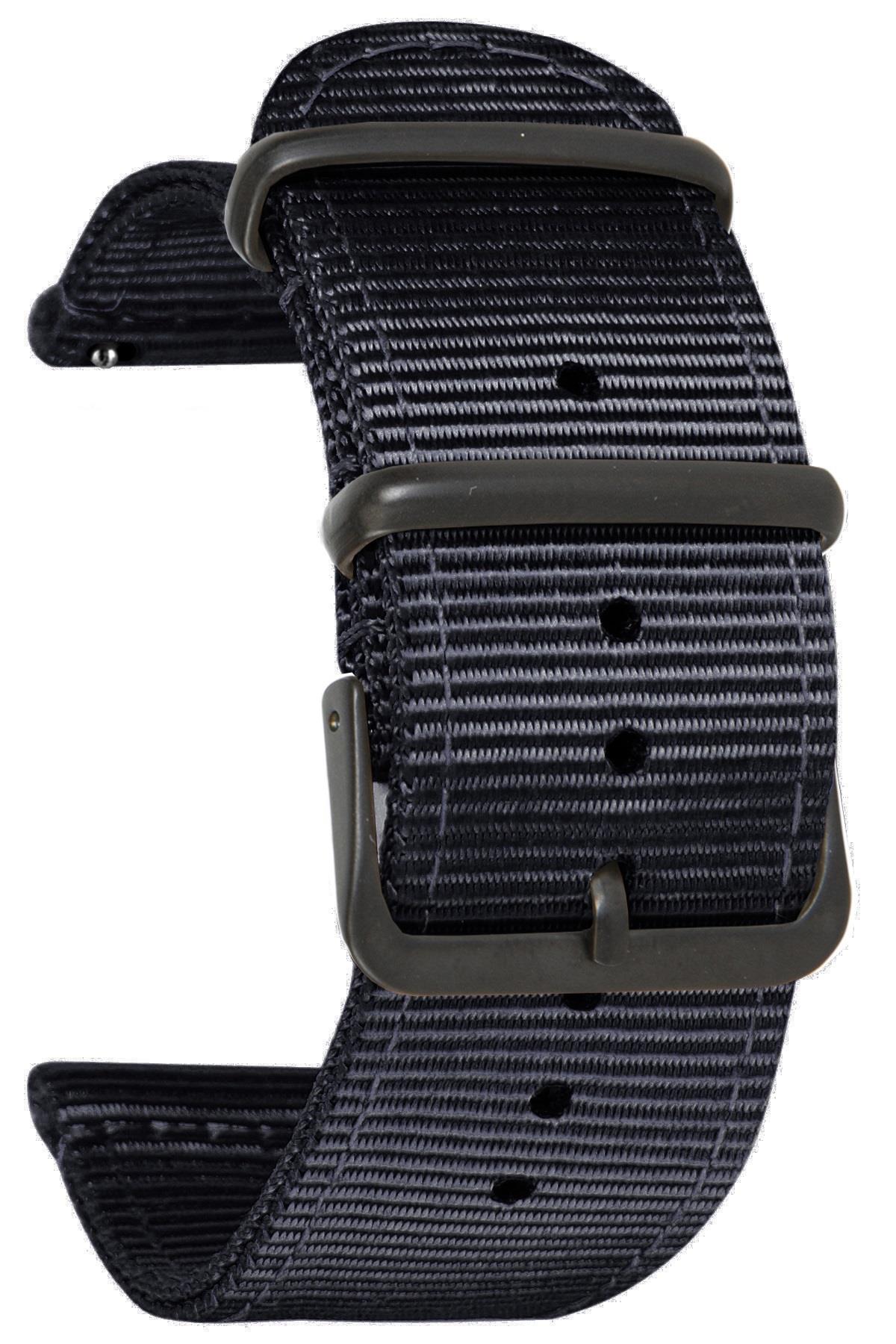 Xaomi Mi Watch S1-S2 Redmi Watch 5 Active-Lite Saat Uyumlu Tekstil Nato Kumaş Saat Kordonu Kayışı