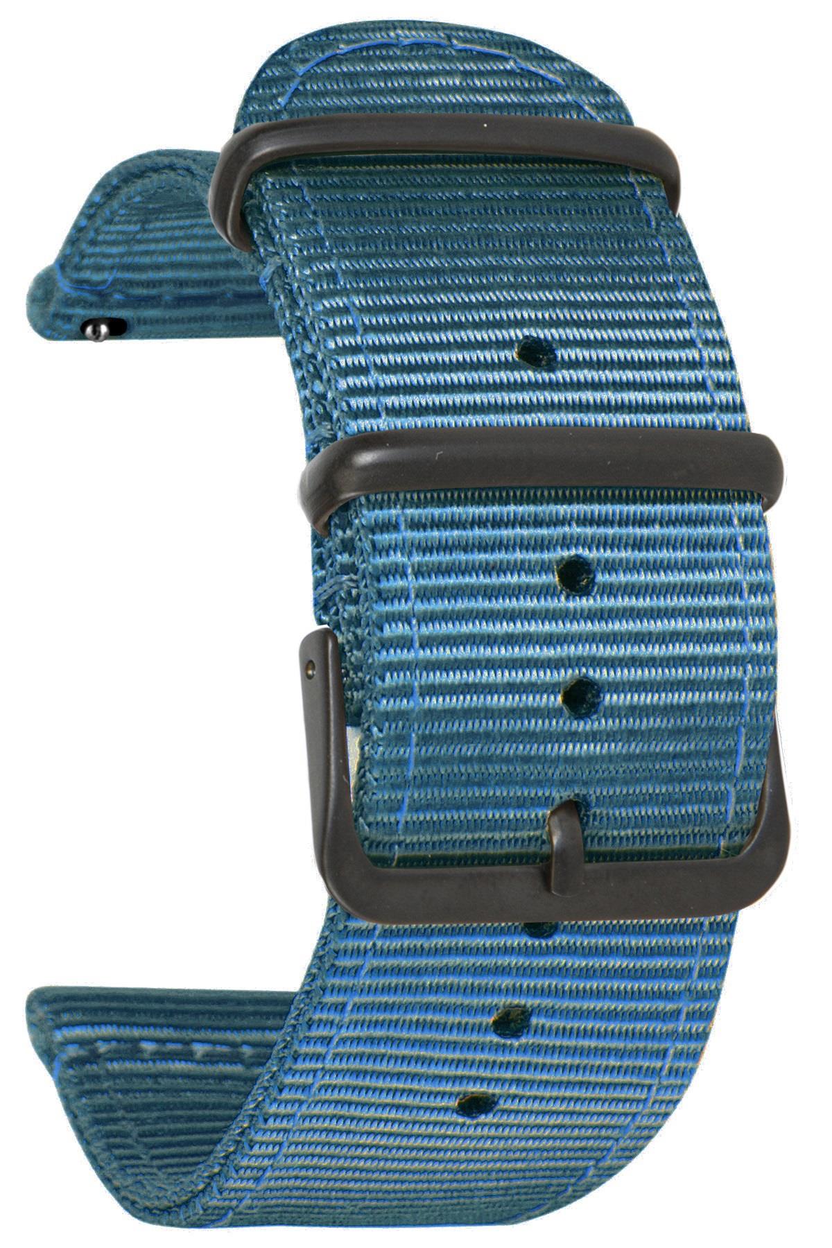 Xaomi Mi Watch S1-S2 Redmi Watch 5 Active-Lite Saat Uyumlu Tekstil Nato Kumaş Saat Kordonu Kayışı