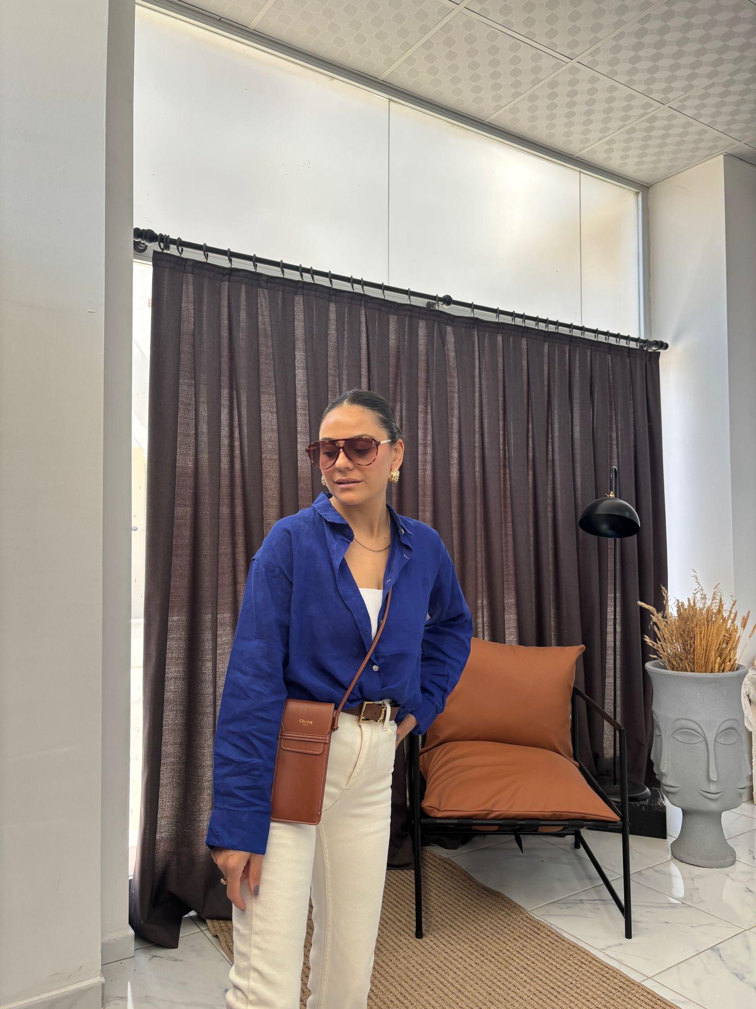 LİNEN KETEN GÖMLEK